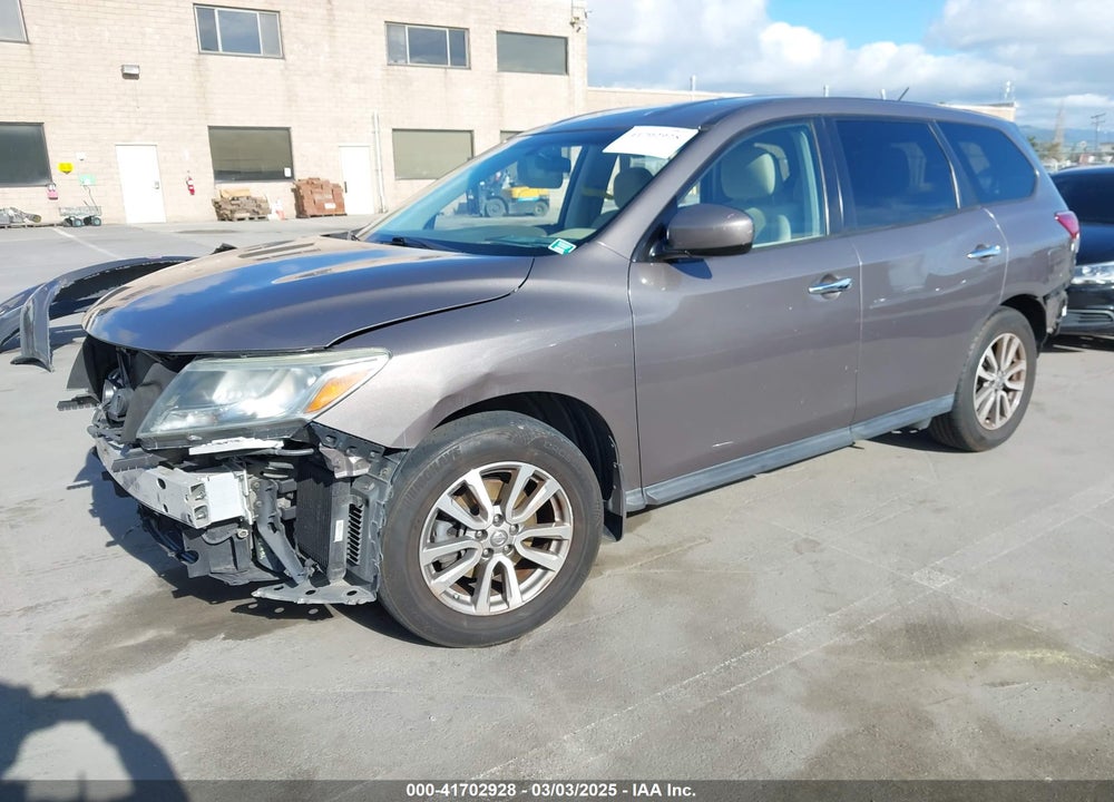 2014 NISSAN PATHFINDER VIN: 5N1AR2MN0EC676283
