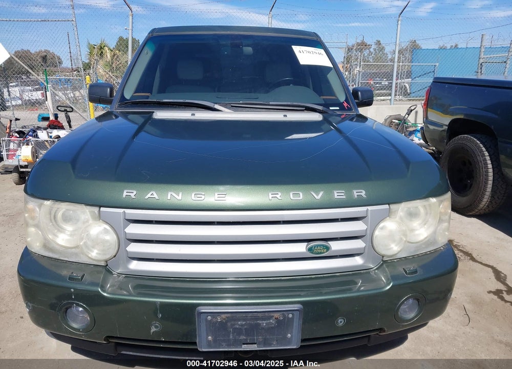 2006 LAND ROVER RANGE ROVER HSE VIN: SALME15466A233543