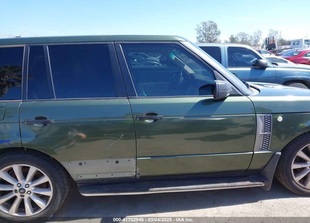 2006 LAND ROVER RANGE ROVER HSE VIN: SALME15466A233543