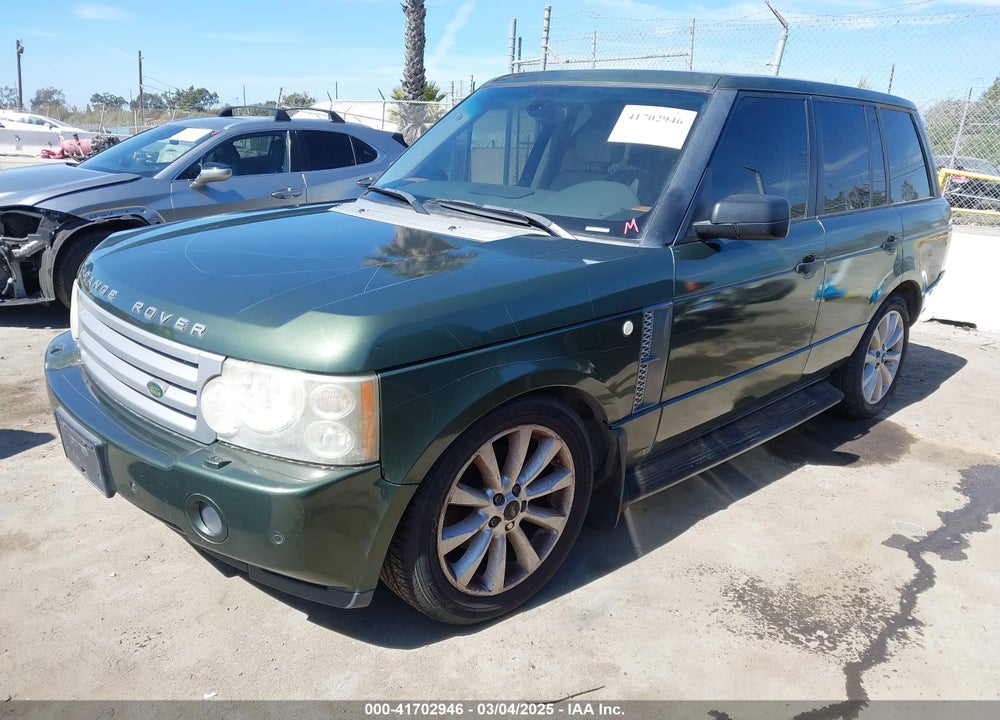 2006 LAND ROVER RANGE ROVER HSE VIN: SALME15466A233543