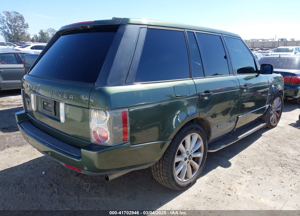 2006 LAND ROVER RANGE ROVER HSE VIN: SALME15466A233543