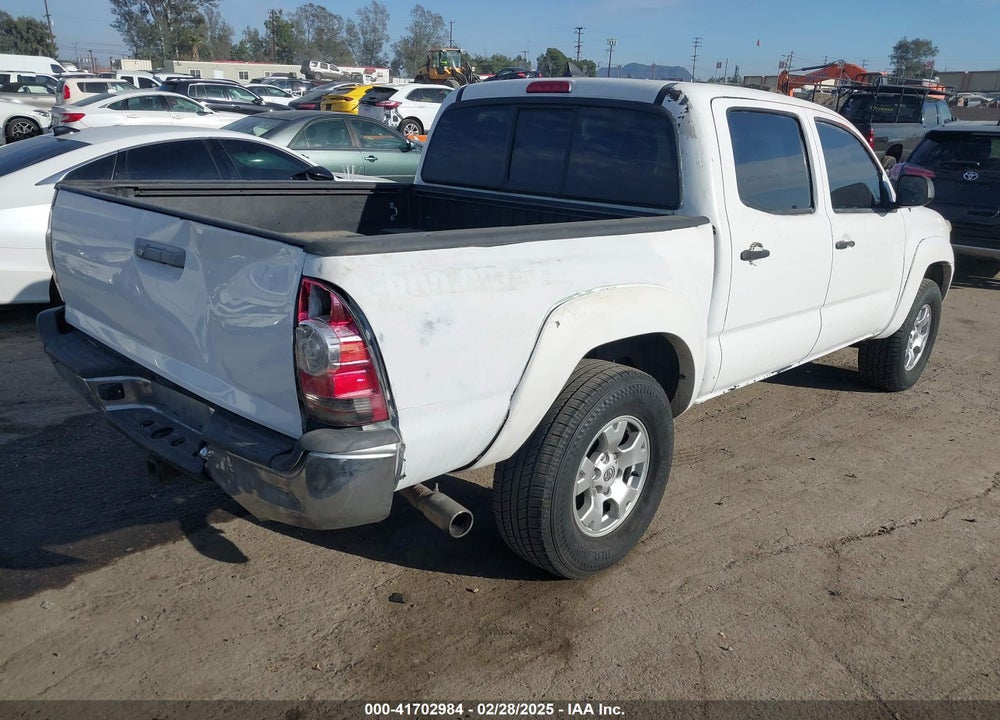 2013 TOYOTA TACOMA DOUBLE CAB VIN: 3TMLU4EN7DM122791