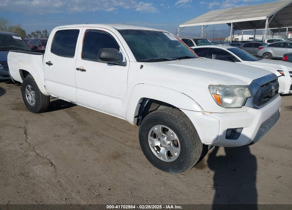2013 TOYOTA TACOMA DOUBLE CAB VIN: 3TMLU4EN7DM122791
