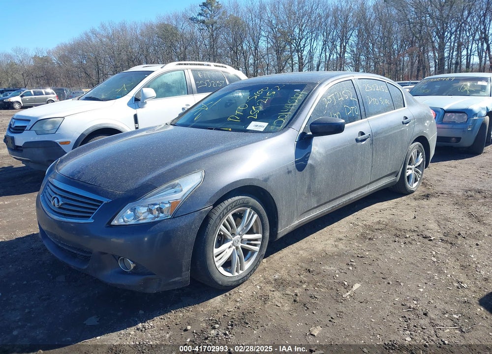 2010 INFINITI G37X VIN: JN1CV6AR4AM250918