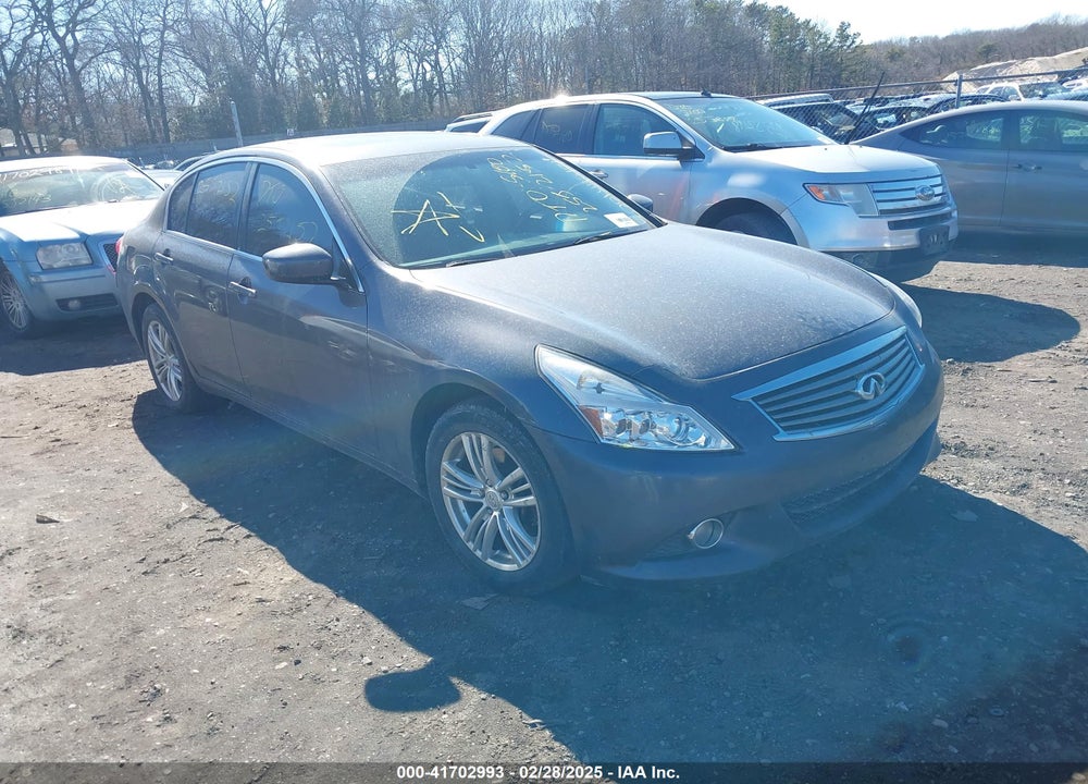 2010 INFINITI G37X VIN: JN1CV6AR4AM250918