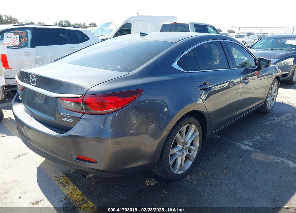 2016 MAZDA 6 I TOURING VIN: JM1GJ1V59G1465239