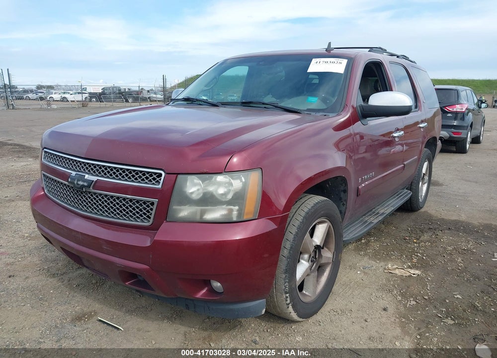 2008 CHEVROLET TAHOE LTZ VIN: 1GNFK13028J110762