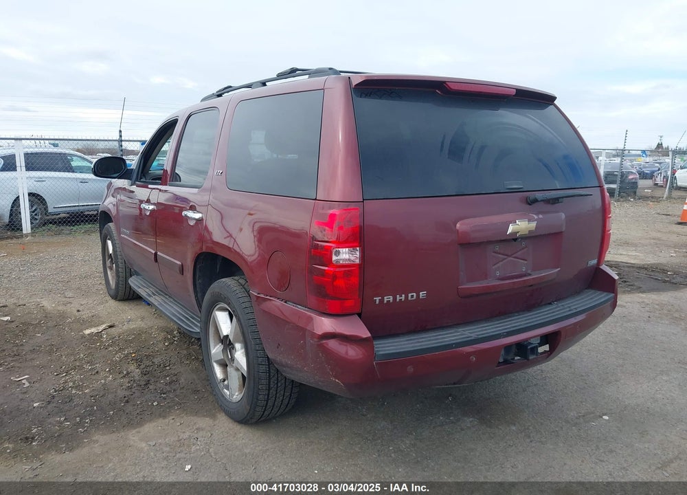 2008 CHEVROLET TAHOE LTZ VIN: 1GNFK13028J110762
