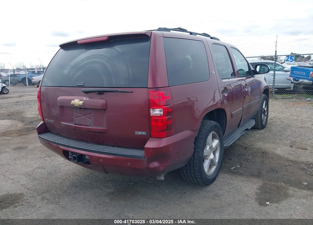2008 CHEVROLET TAHOE LTZ VIN: 1GNFK13028J110762