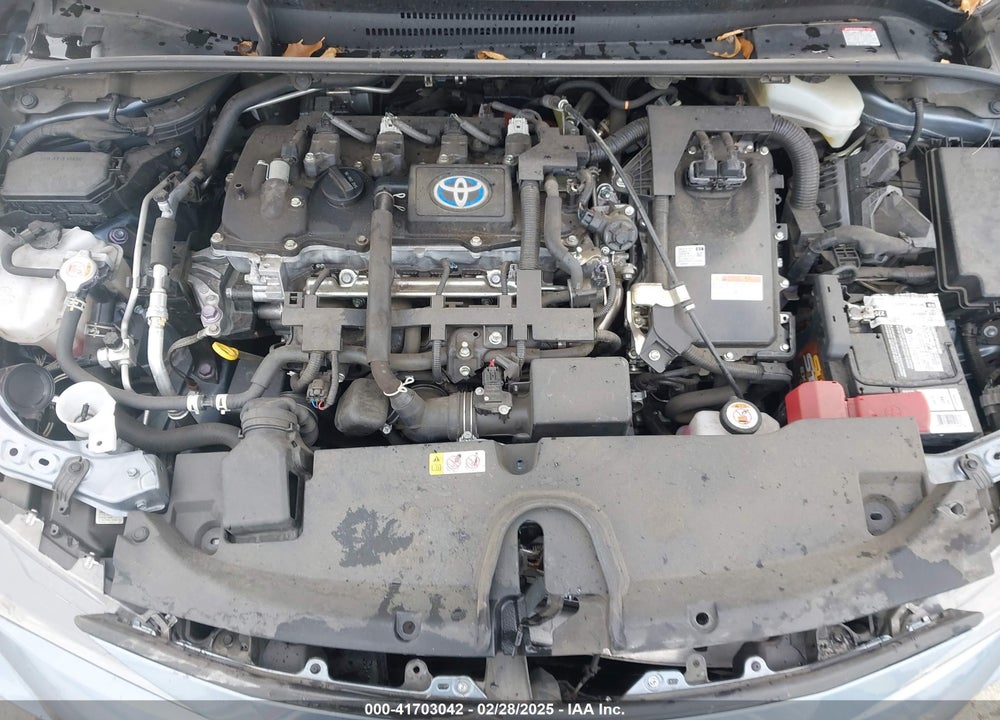 2021 TOYOTA COROLLA HYBRID LE VIN: JTDEAMDE6MJ027753