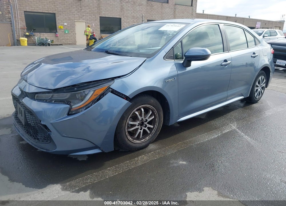 2021 TOYOTA COROLLA HYBRID LE VIN: JTDEAMDE6MJ027753