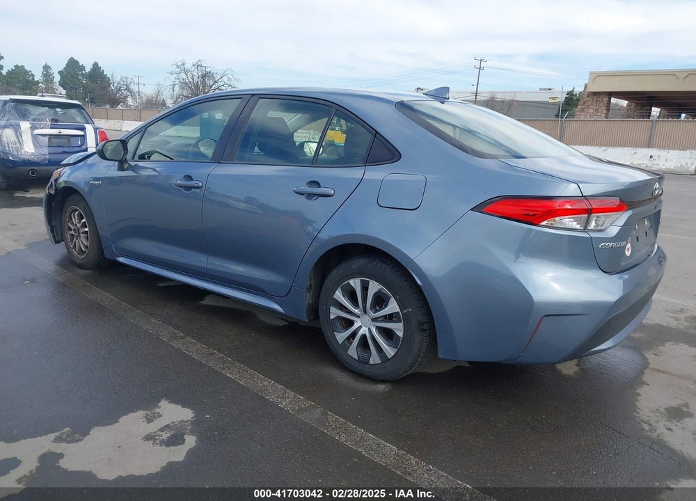 2021 TOYOTA COROLLA HYBRID LE VIN: JTDEAMDE6MJ027753