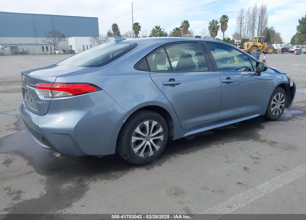 2021 TOYOTA COROLLA HYBRID LE VIN: JTDEAMDE6MJ027753