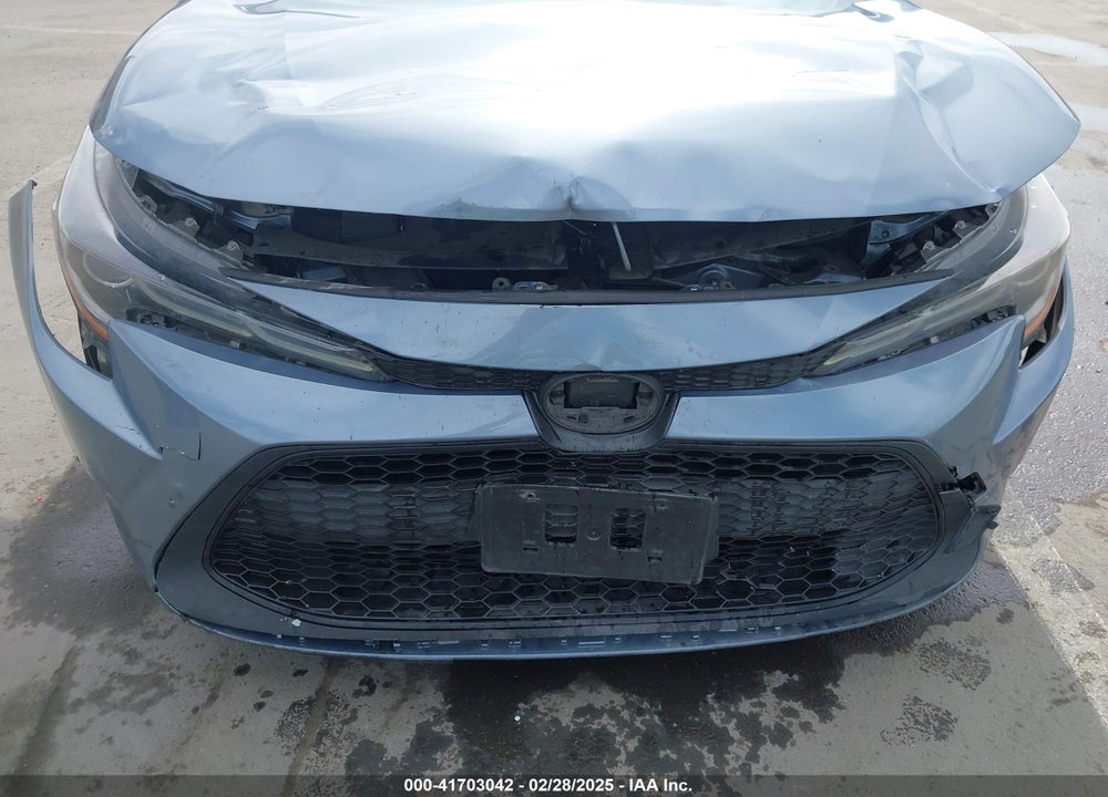 2021 TOYOTA COROLLA HYBRID LE VIN: JTDEAMDE6MJ027753