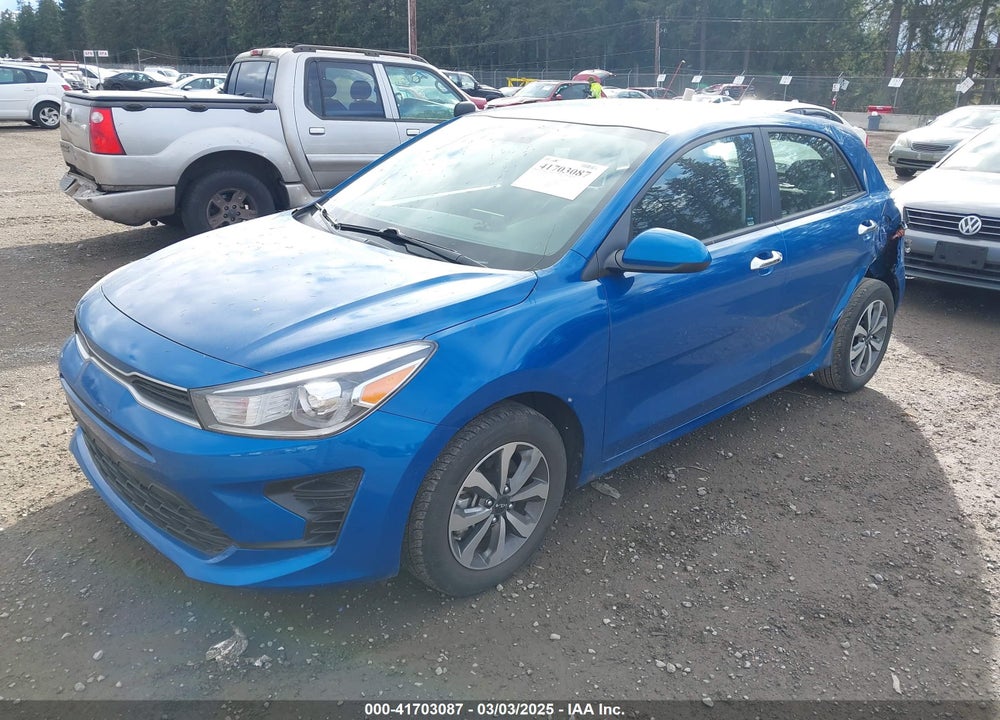 2022 KIA RIO 5-DOOR VIN: 3KPA25AD4NE437866