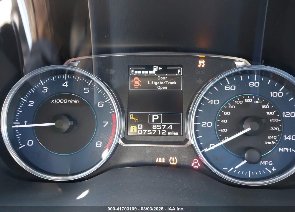 2016 SUBARU CROSSTREK VIN: JF2GPAKC8G8266628
