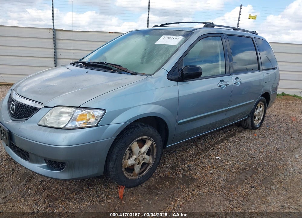 2003 MAZDA MPV VIN: JM3LW28A830351254