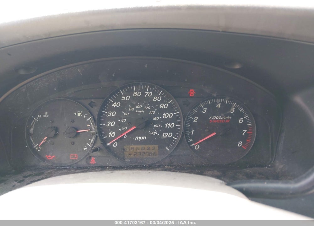 2003 MAZDA MPV VIN: JM3LW28A830351254