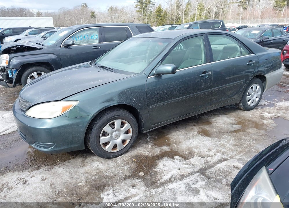 2002 TOYOTA CAMRY LE VIN: 4T1BE32K62U527199