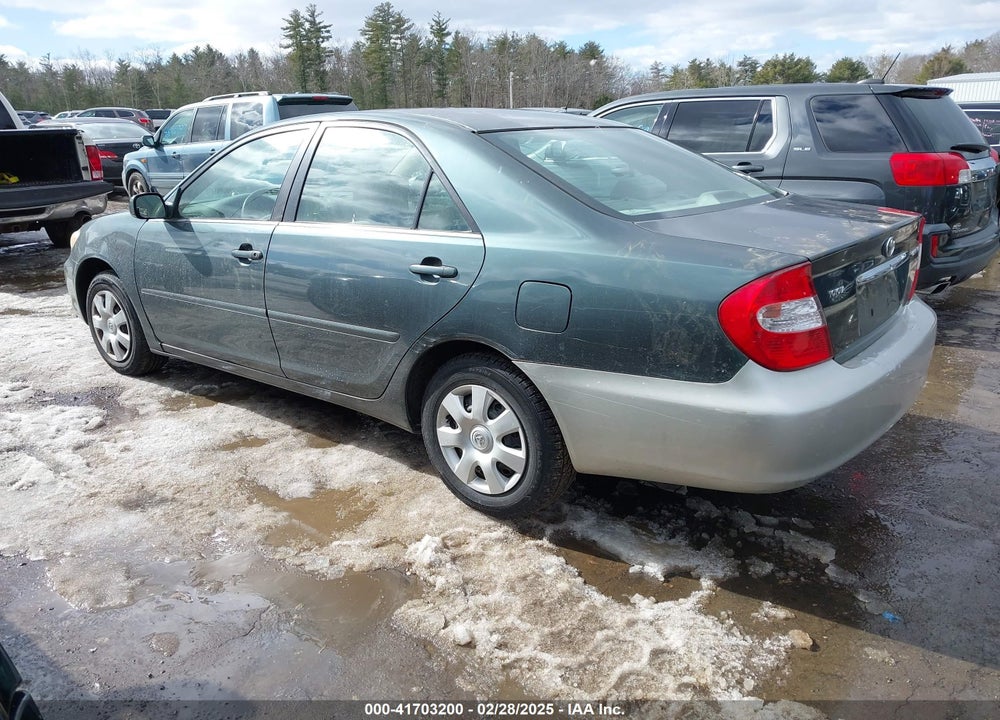 2002 TOYOTA CAMRY LE VIN: 4T1BE32K62U527199