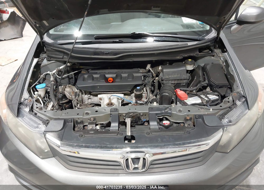 2012 HONDA CIVIC VIN: 2HGFB2F88CH320360