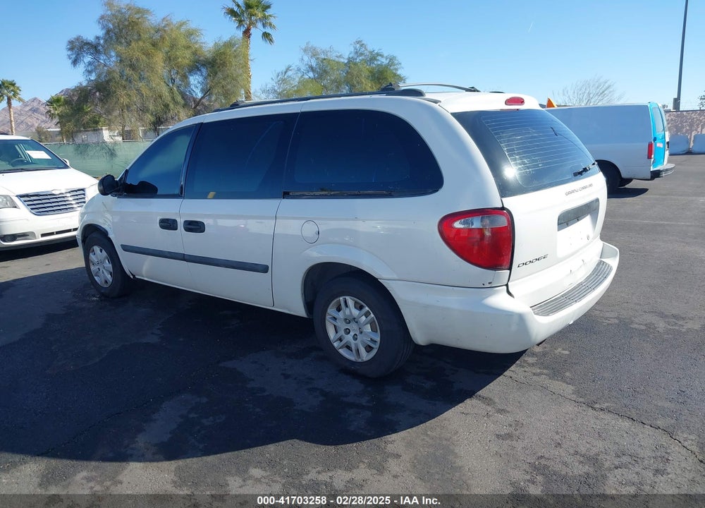 2006 DODGE GRAND CARAVAN SE VIN: 1D4GP24R56B557601
