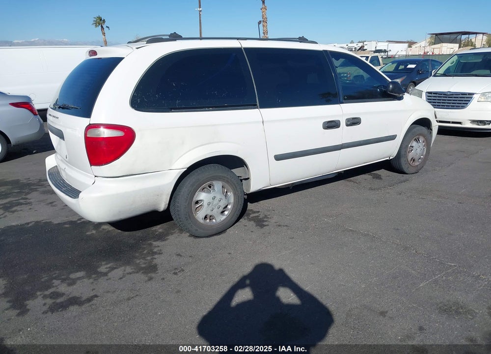 2006 DODGE GRAND CARAVAN SE VIN: 1D4GP24R56B557601