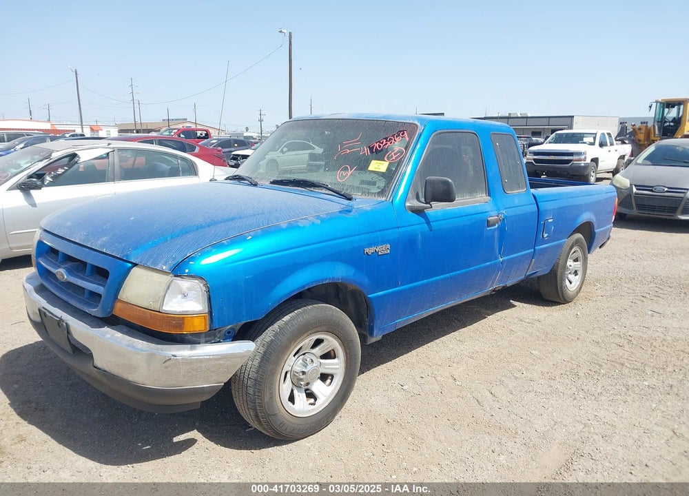 1999 FORD RANGER XL/XLT VIN: 1FTYR14V6XTA57168