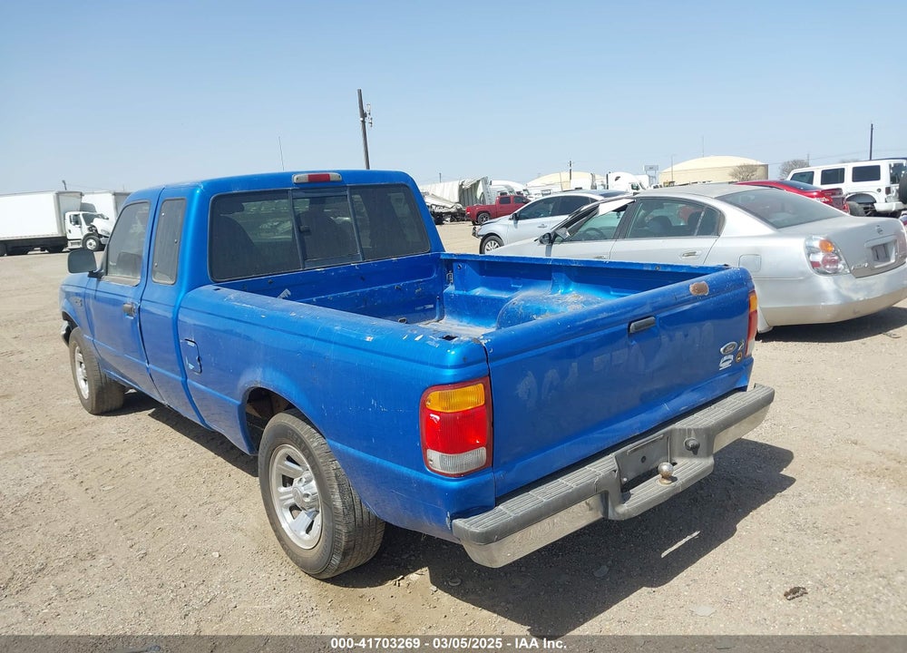 1999 FORD RANGER XL/XLT VIN: 1FTYR14V6XTA57168
