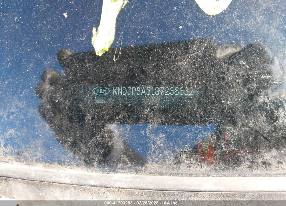 2016 KIA SOUL VIN: KNDJP3A51G7238632