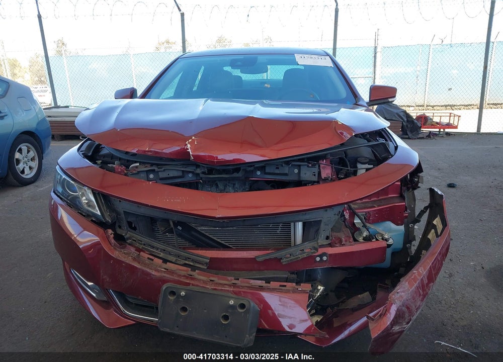 2016 CHEVROLET IMPALA VIN: 2G1115S39G9203337