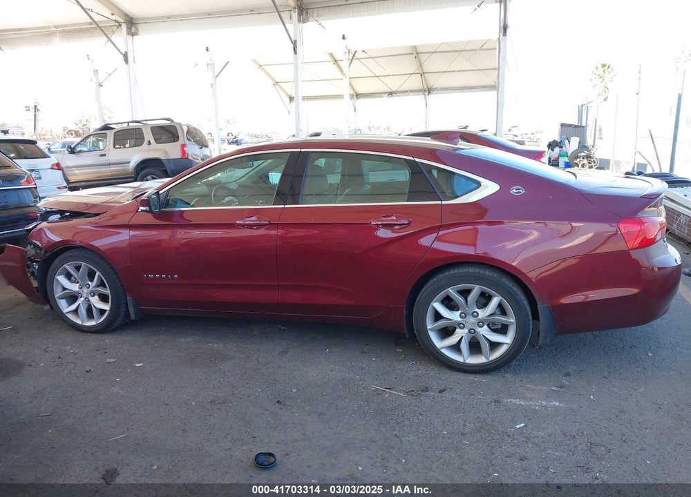2016 CHEVROLET IMPALA VIN: 2G1115S39G9203337