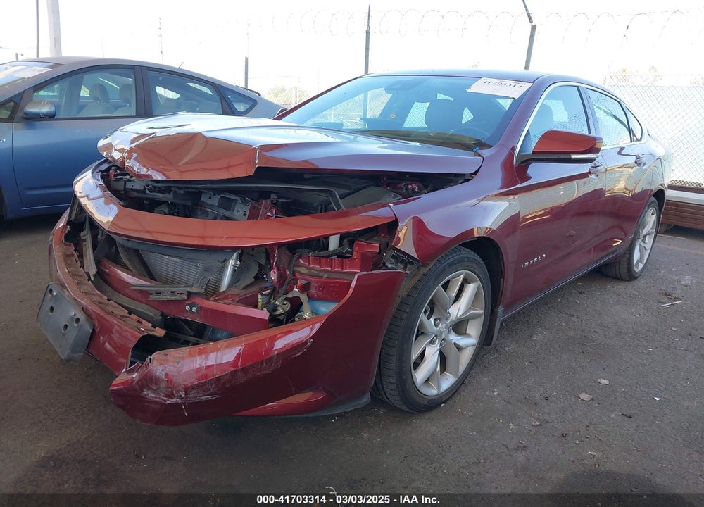 2016 CHEVROLET IMPALA VIN: 2G1115S39G9203337