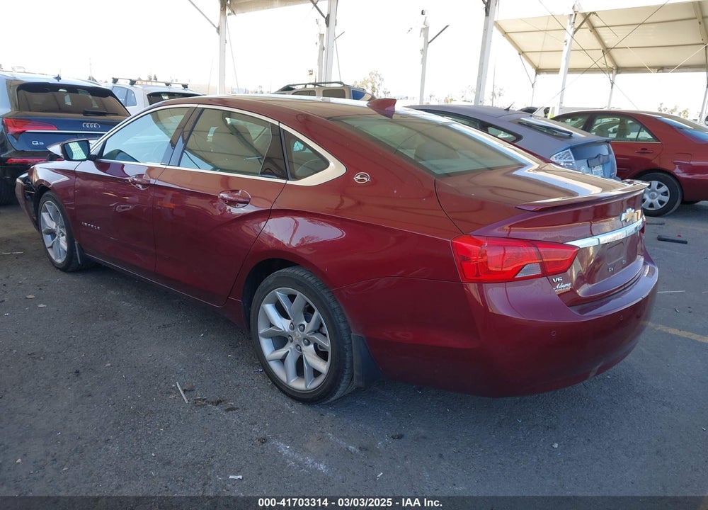 2016 CHEVROLET IMPALA VIN: 2G1115S39G9203337