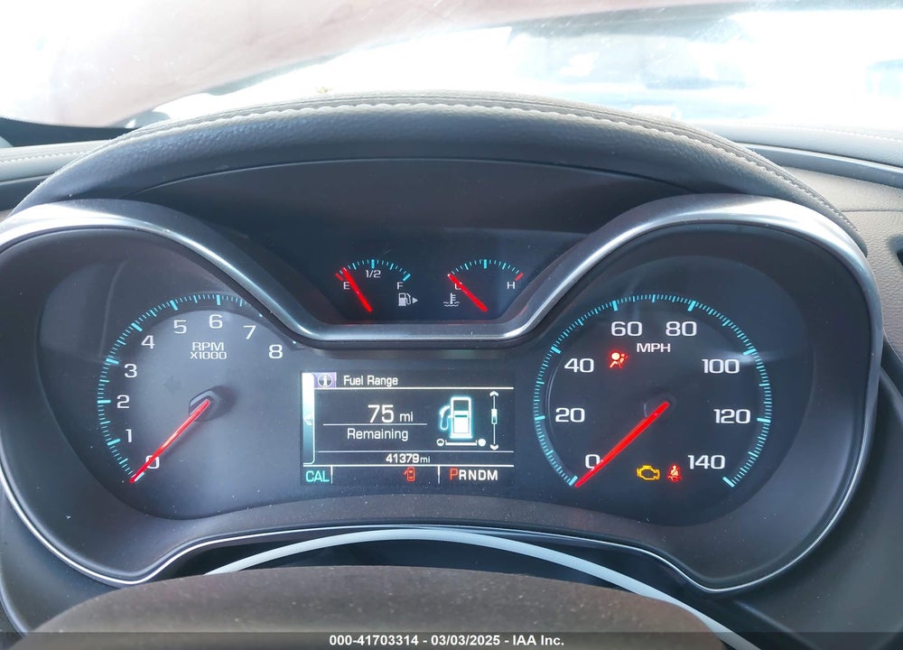 2016 CHEVROLET IMPALA VIN: 2G1115S39G9203337
