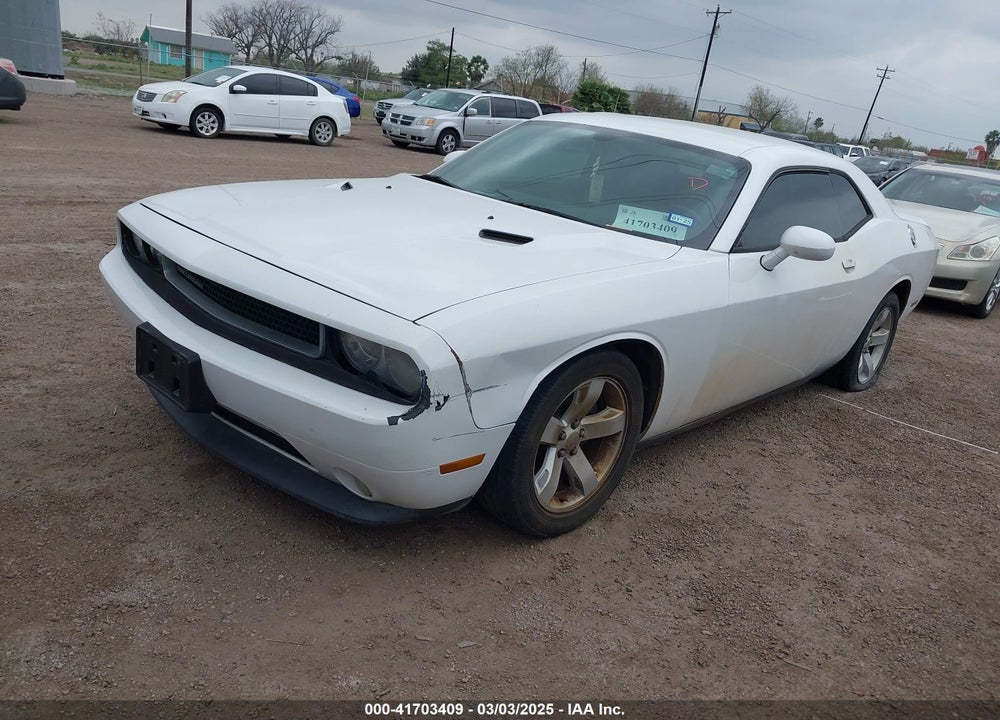 2013 DODGE CHALLENGER VIN: 2C3CDYAG5DH562753
