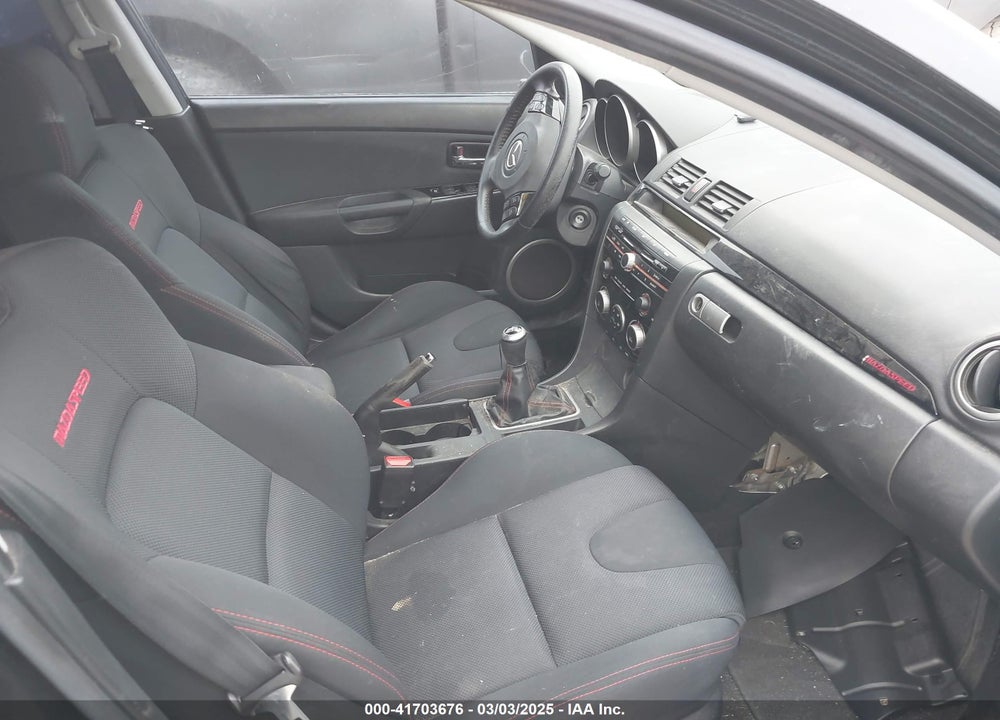 2009 MAZDA MAZDASPEED3 VIN: JM1BK34M591194579