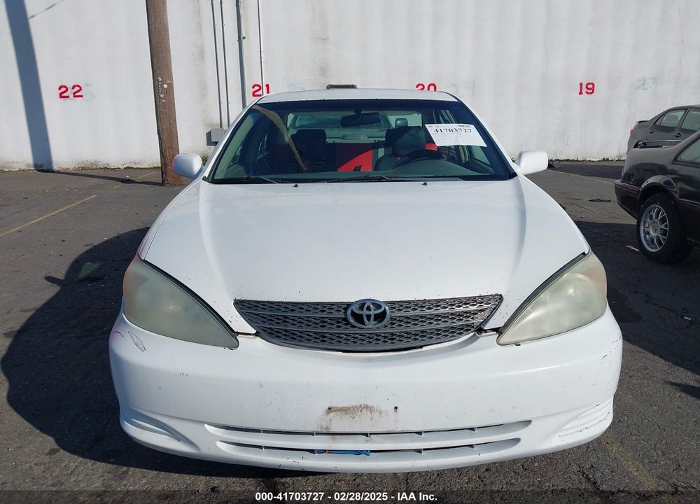 2004 TOYOTA CAMRY LE VIN: 4T1BE32K34U364496
