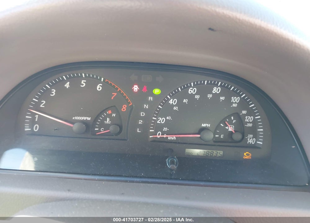 2004 TOYOTA CAMRY LE VIN: 4T1BE32K34U364496