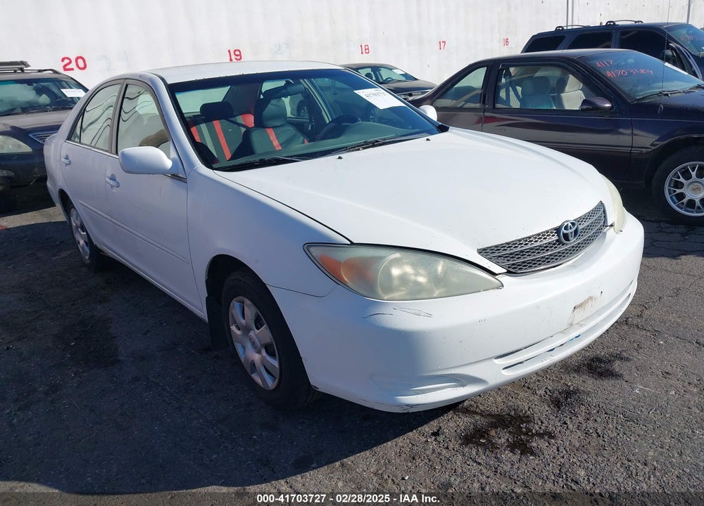 2004 TOYOTA CAMRY LE VIN: 4T1BE32K34U364496