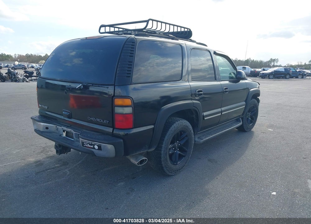 2004 CHEVROLET TAHOE VIN: 1GNEC13ZX4J106072
