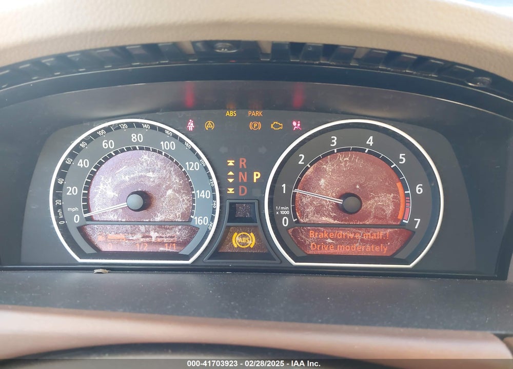 2002 BMW 745LI VIN: WBAGN63482DR03247