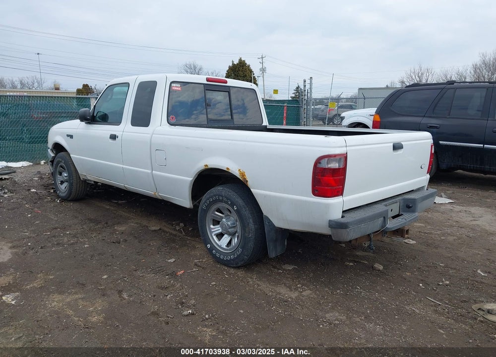 2003 FORD RANGER VIN: 1FTYR44E33PB79667