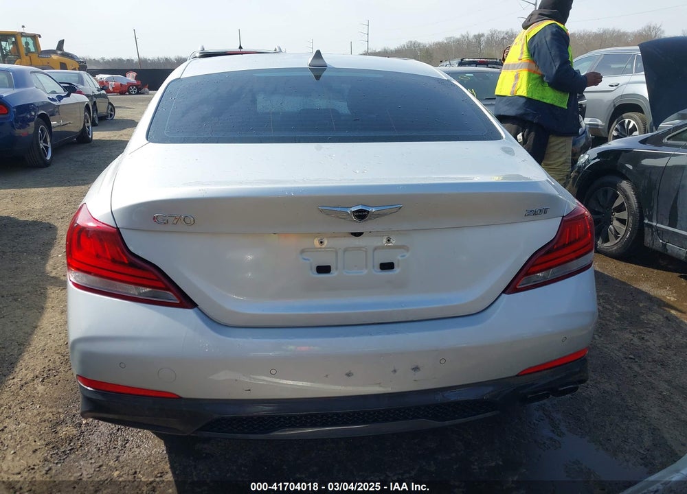 2019 GENESIS G70 2.0T ADVANCED VIN: KMTG34LA5KU026611