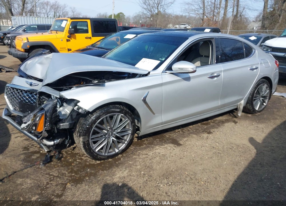 2019 GENESIS G70 2.0T ADVANCED VIN: KMTG34LA5KU026611