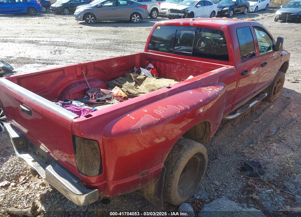 2006 DODGE RAM 3500 VIN: 3D3MX48C46G244801