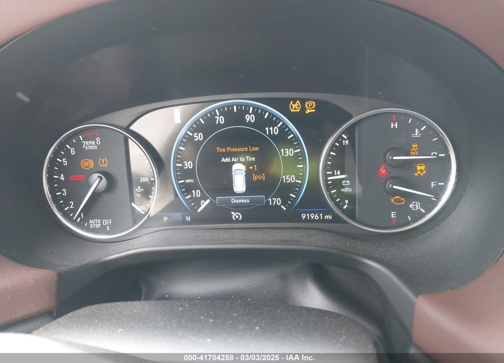 2021 BUICK ENCLAVE FWD AVENIR VIN: 5GAERDKWXMJ202284