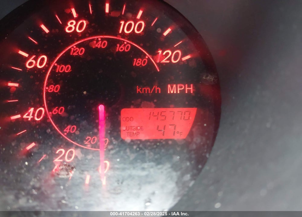 2003 TOYOTA MATRIX STANDARD VIN: 2T1KR32E03C010563