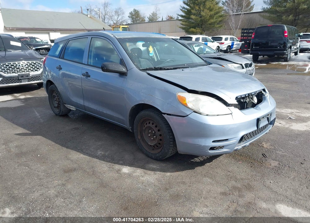 2003 TOYOTA MATRIX STANDARD VIN: 2T1KR32E03C010563