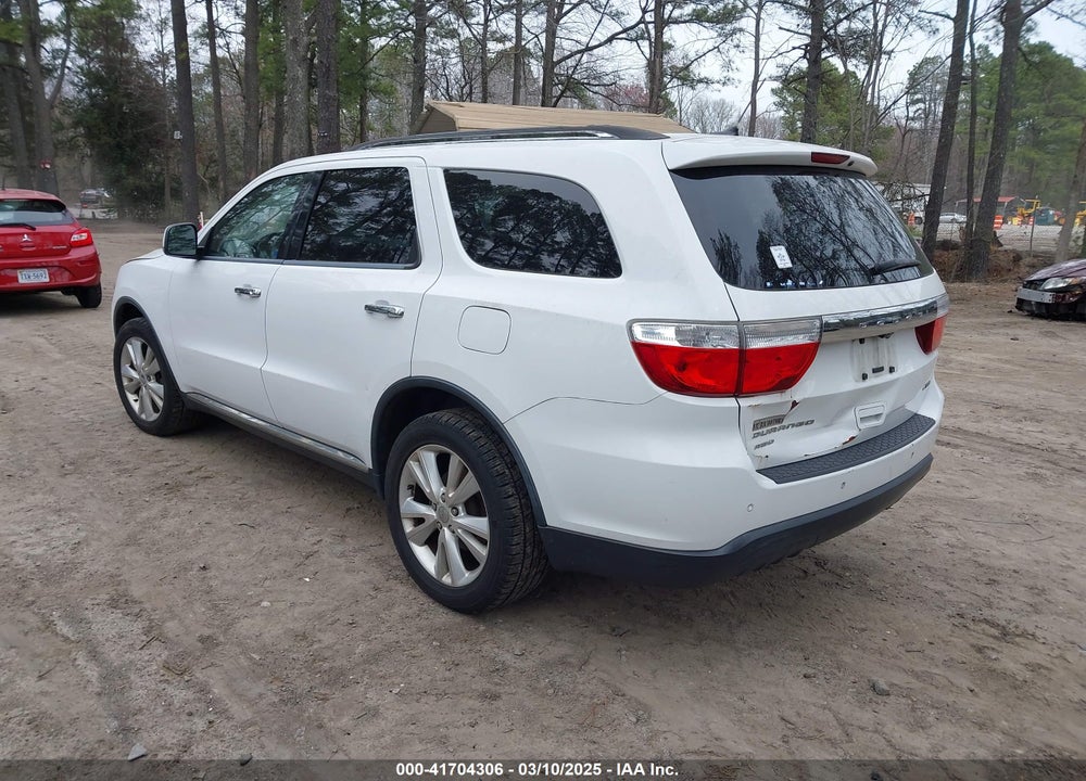 2013 DODGE DURANGO VIN: 1C4RDJDG7DC682775